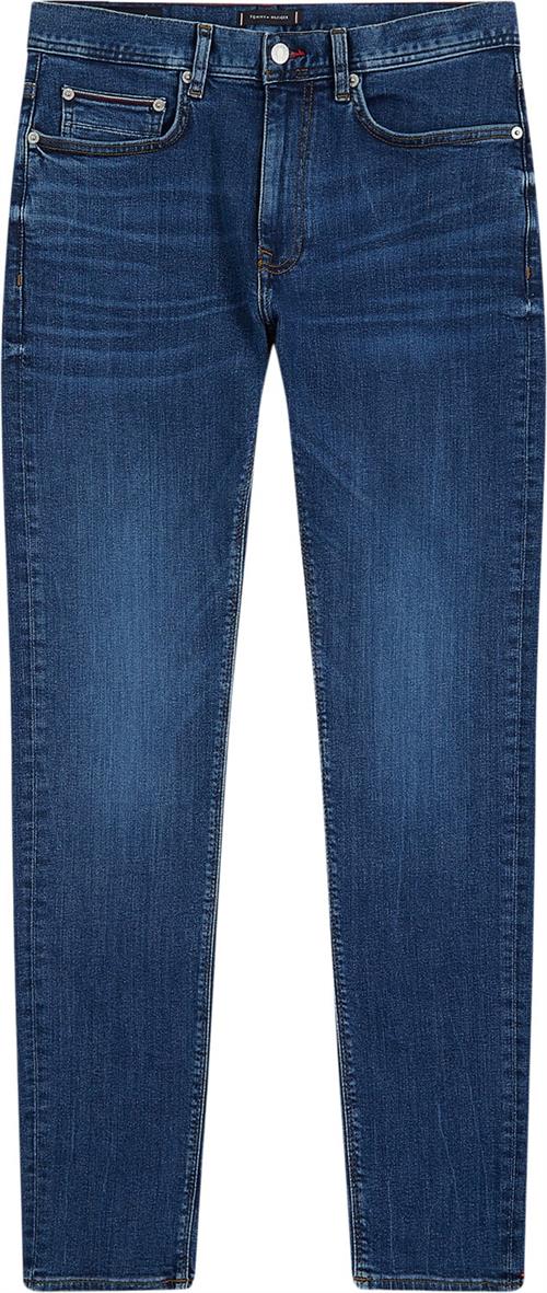 Tommy Hilfiger Core Slim Bleecker Oregon IND Mand Oregon Indigo Jeans Str 34/36 - Bomuld hos Magasin