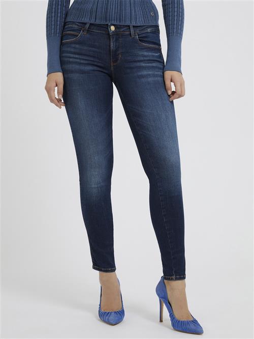 Se GUESS Curve X Kvinde Carrie Dark. Skinny Jeans Str 27 - hos Magasin ved Magasin