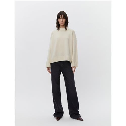 DAY Birger et Mikkelsen Glen Soft Lamb Kvinde Creme Melange Sweaters Str XS - hos Magasin