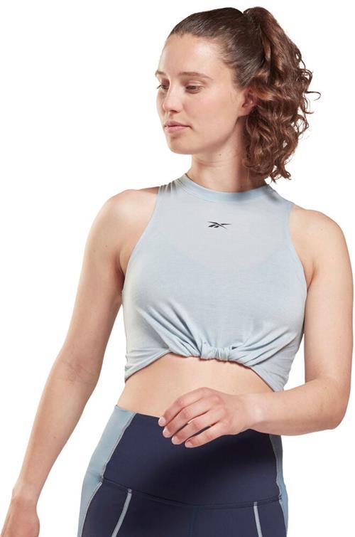 Reebok Studio Gathered Solid Træningstop XL - Tanktoppe hos Magasin