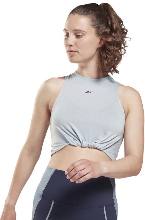 Se Reebok Studio Gathered Solid Træningstop S - Tanktoppe hos Magasin ved Magasin