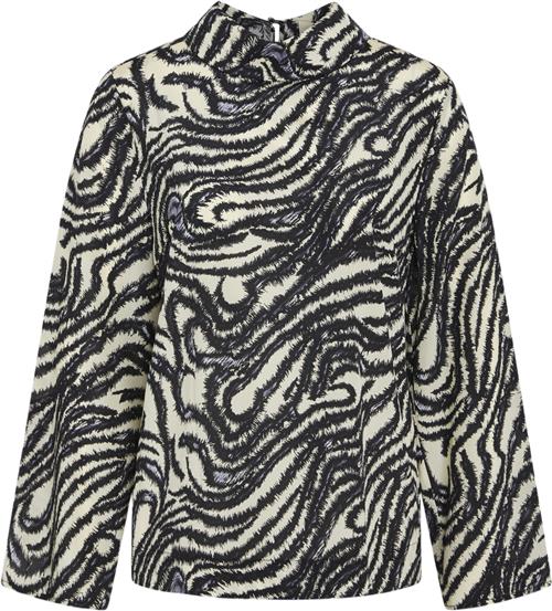 Heartmade ¤ Manta Shirt HM ¤ Kvinde Desert Black Langærmede Skjorter Str 36 - hos Magasin