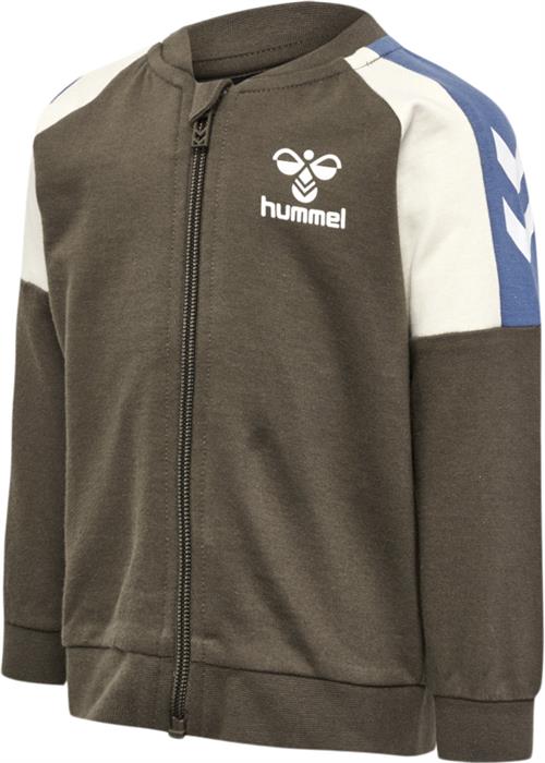 Se Hummel Hmlherman ZIP Jacket Str 2 år / 92 cm - Major Brown Sweatshirts hos Magasin ved Magasin