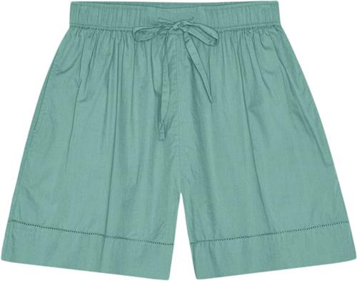 Moshi Moshi Mind Wake Shorts Poplin Kvinde Aqua Green Casual Shorts Str M - hos Magasin