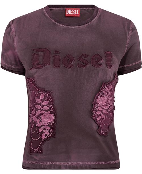 Diesel Tuncut Tank TOP Kvinde 5jha Kortærmede T-shirts Str S - hos Magasin