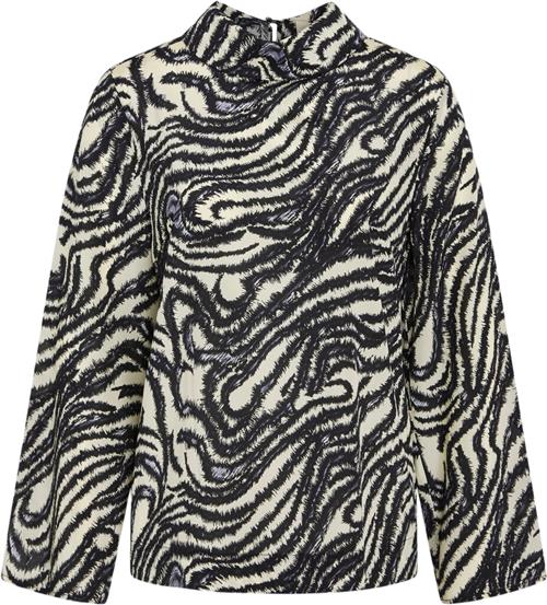 Heartmade ¤ Manta Shirt HM ¤ Kvinde Desert Black Langærmede Skjorter Str 38 - hos Magasin