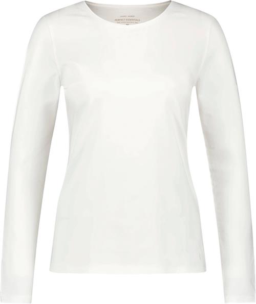 Se Gerry Weber Tshirt 1/2 Sleeve Kvinde Off-white Kortærmede T-shirts Str 44 - hos Magasin ved Magasin