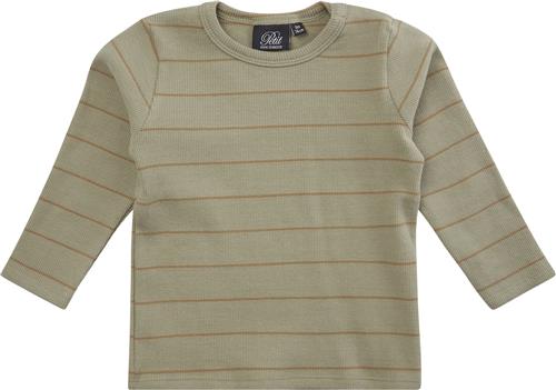 Sofie Schnoor Tshirt LS Str 110 - Dusty Green Langærmede T-shirts hos Magasin