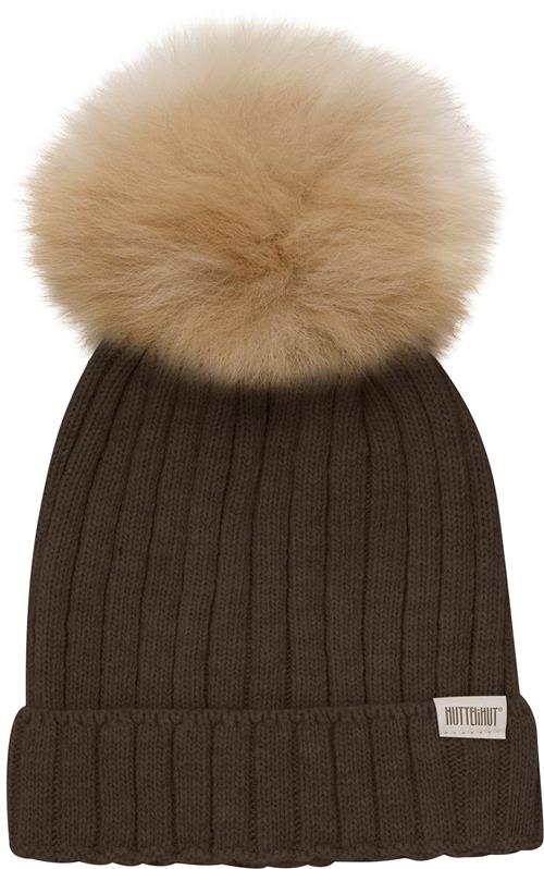 Se Huttelihut Hat Knit w. Alpaca Pompom 55\8-10Y - Huer hos Magasin ved Magasin