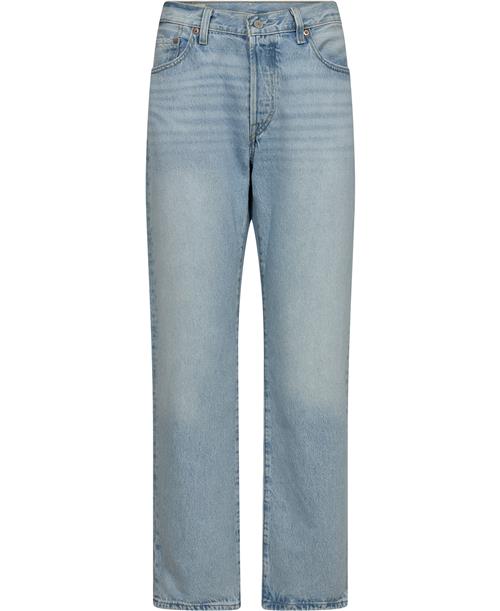 Levi's 501 90S Ever Afternoon Kvinde Blå Straight Jeans Loose Fit Str W33 / L30 - hos Magasin