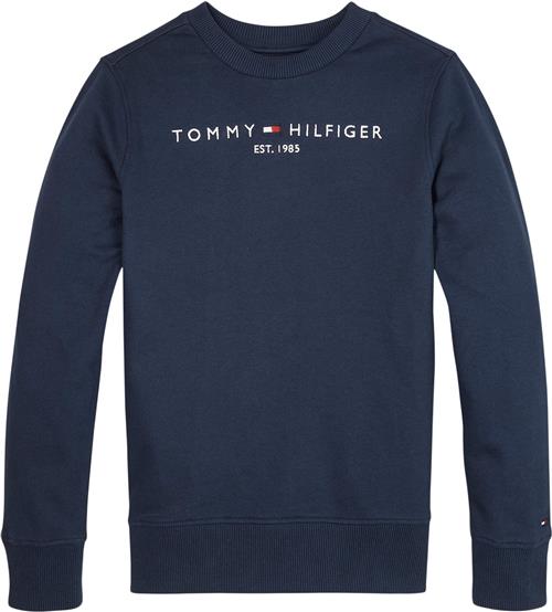 Tommy Hilfiger Essential Sweatshirt Str 8 år / 128 cm - C87 Sweatshirts Bomuld hos Magasin