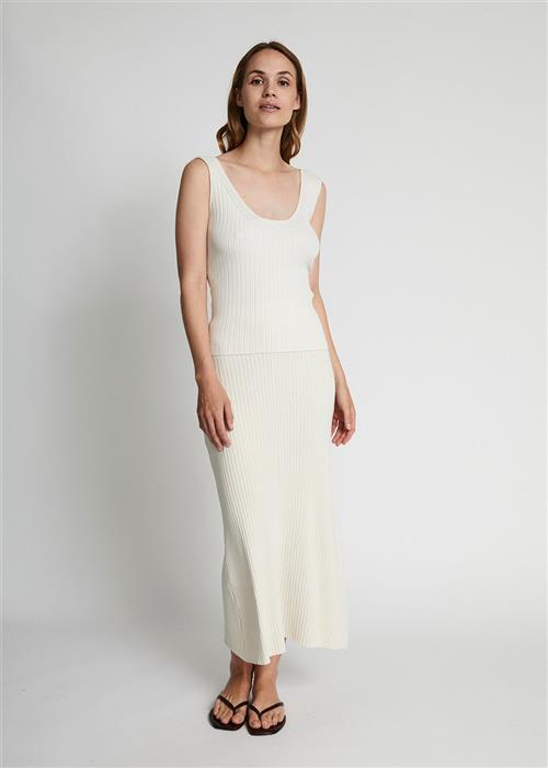 Se Bruun & Stengade BS Mathilde Regular Fit Top Kvinde Off White Toppe Str S - hos Magasin ved Magasin