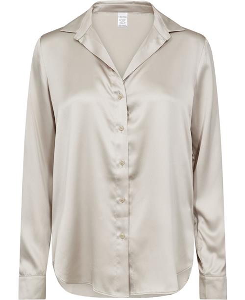 Se Calvin Klein L/S TOP Buttondown Nattrøjer & -Toppe Str L - hos Magasin ved Magasin