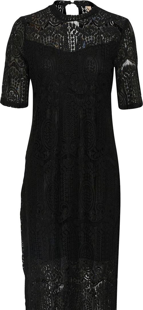 Culture Cuima Lace Dress Kvinde Black Korte Kjoler Str XXL - hos Magasin