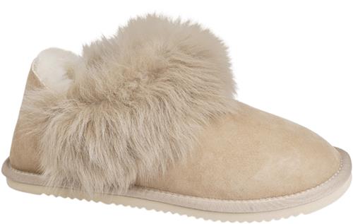 Se Lovelies Molde Shearling Boots Kvinde Safari Hjemmesko Str 40 - Uld hos Magasin ved Magasin