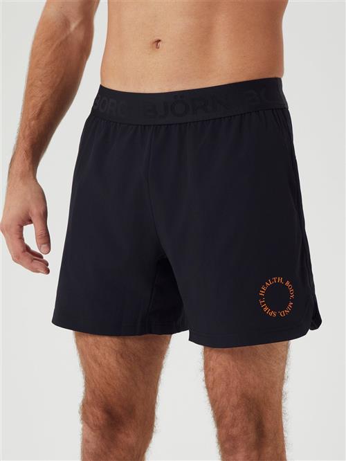 Björn Borg Borg GYM Short Shorts Mand Black Beauty Badeshorts Str L - hos Magasin