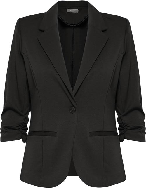 Se Fransa Zablazer 1 Blazer Kvinde (Noos) Black Blazere Regular Fit Str L - hos Magasin ved Magasin