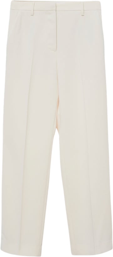 DAY Birger et Mikkelsen Classic Lady Classic Gabardine Kvinde Ivory Shade Bukser Med Lige Ben Str 40 - hos Magasin