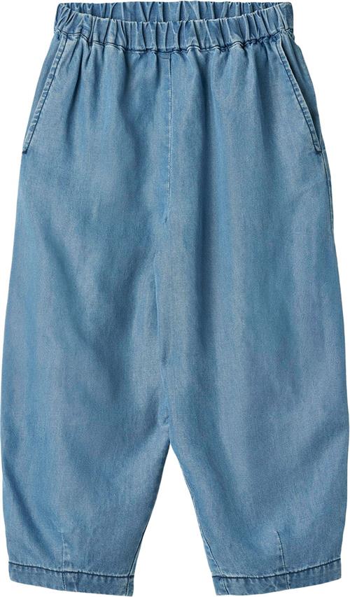 Se Fliink Hurlum Pant Str 5Y/110 - Light Denim Blue Bukser Denim hos Magasin ved Magasin