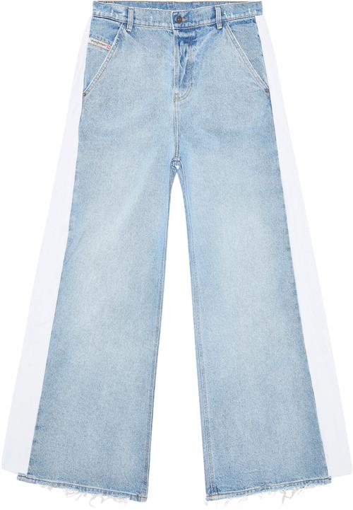 Se Diesel Dsire-work-s1 Trousers Kvinde 01 Wide Jeans Str 29 - hos Magasin ved Magasin