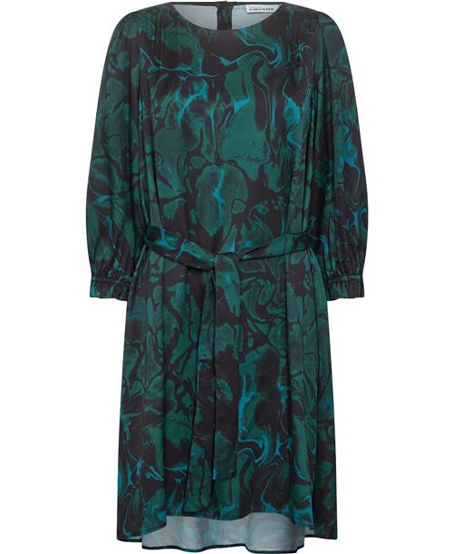 Karen by Simonsen Fairykb Dress Kvinde Evergreen Glaze Korte Kjoler Str 40 - hos Magasin