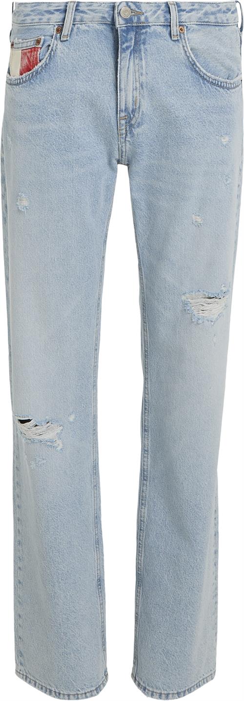 Tommy Hilfiger Sophie LW STR Flag Bh6015 Kvinde 1ab Straight Jeans Str 27/32 - hos Magasin