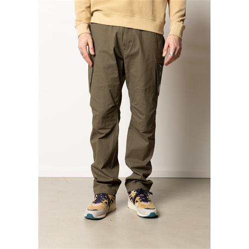 Se Fat Moose Pavement Ripstop Pants Mand Army Cargo Bukser Str L / Regular - hos Magasin ved Magasin