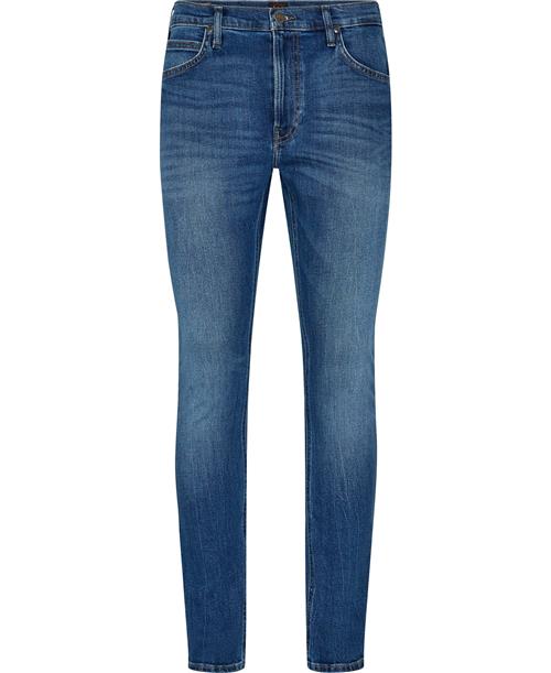 Se Lee Luke Fresh Mand Medium Denim Jeans Slim Fit Str 30/31 - Bomuld hos Magasin ved Magasin