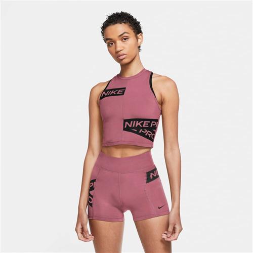 Nike Performance Cropped Traeningstop XL - Tanktoppe Polyester hos Magasin