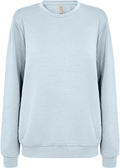 Se soyaconcept Scbanu 198 Sweatshirt Lyseblå Kvinde 6040 Lyseblå Sweatshirts Str XL - Polyester hos Magasin ved Magasin