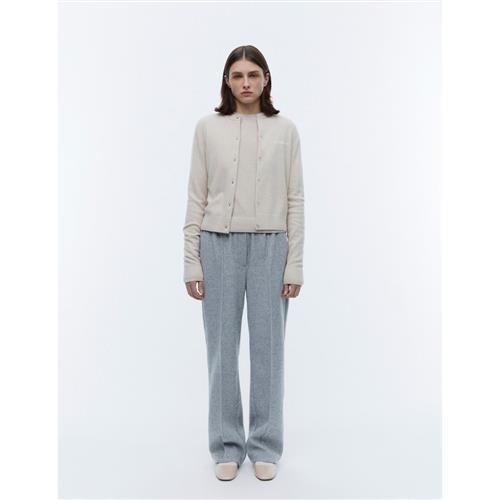 2NDDAY 2ND Vinny TT Soft Wool Blend Kvinde Créme Brulèe Langærmede Bluser Str XS - hos Magasin