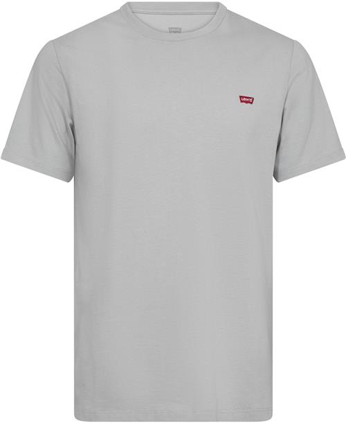 Levi's SS Original HM TEE Mirage Gray Mand Grå Kortærmede T-shirts Str M - Bomuld hos Magasin