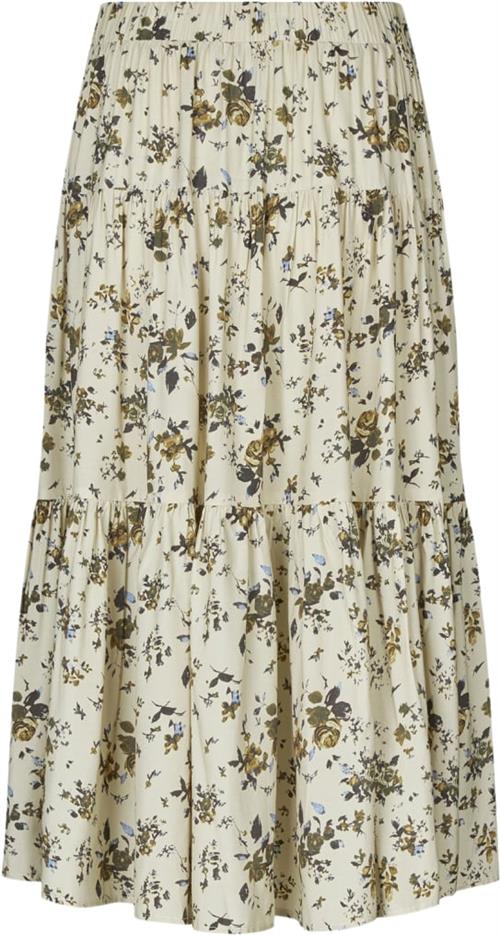 Lollys Laundry Morningll Maxi Skirt Kvinde Flower Print Maxi Nederdele Str XS - hos Magasin