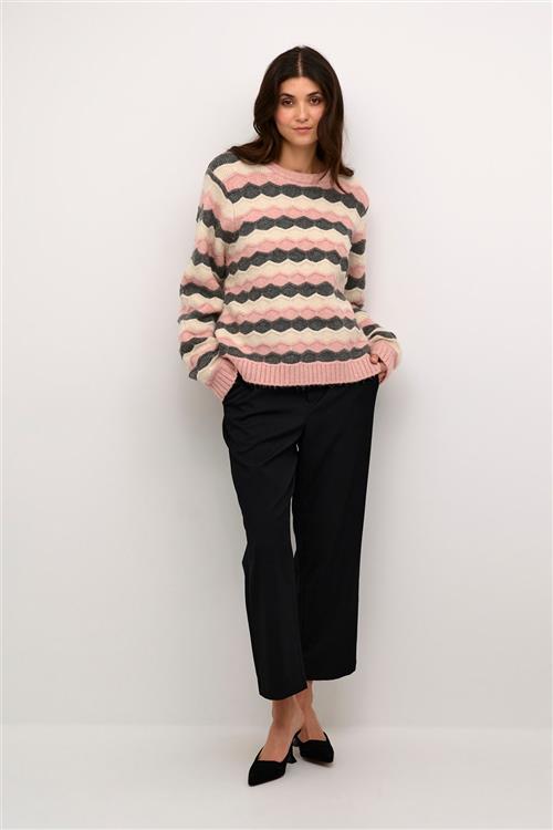 Se Culture Cuanthonia Pullover Kvinde Pale Mauve Langærmede Bluser Str S/M - hos Magasin ved Magasin