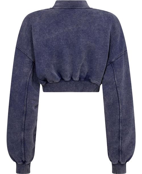 Mo5ch1no jeans Sweatshirt Kvinde Fantasy Print Blue 280 Sweatshirts Str L - hos Magasin