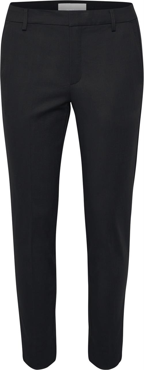 Se InWear Zella Pant hw Kvinde Sort Bukser Med Smalle Ben Regular Fit Str 44 - hos Magasin ved Magasin