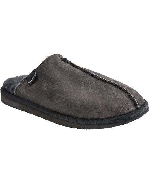 Se Shepherd of Sweden Hugo Mand Matt Black Hjemmesko Str 44 - hos Magasin ved Magasin