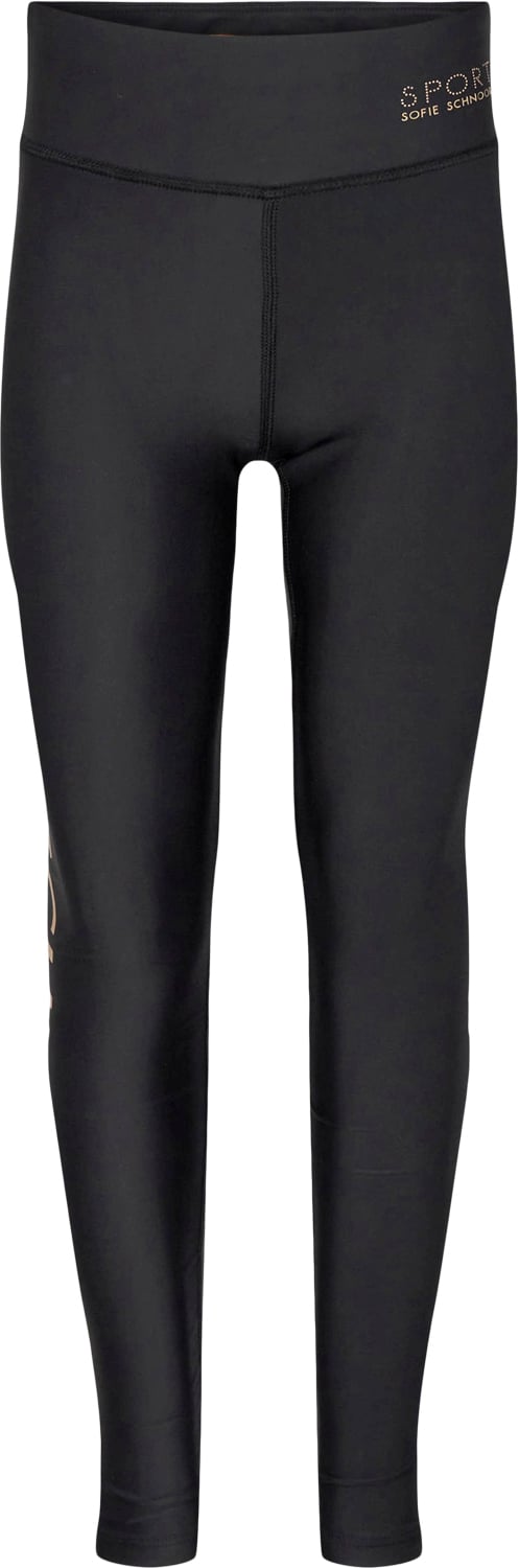 Sofie Schnoor Leggings Str 12 år / 152 cm - Gold Leggings hos Magasin