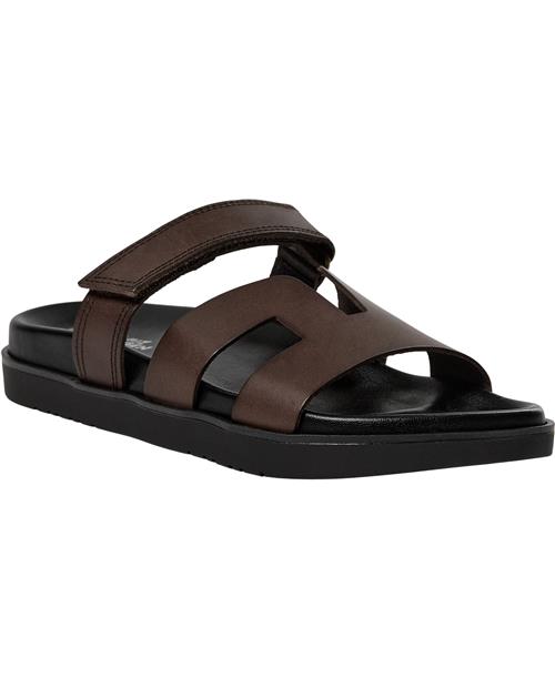 Se Shoe Biz Vino Kvinde Dark Chocolate Flade Sandaler Str 39 - hos Magasin ved Magasin