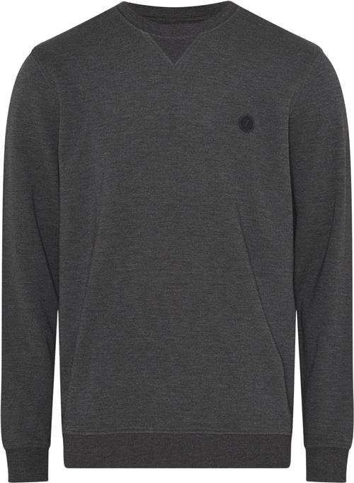 JBS of Denmark JBS of Denmark Badge Crew Neck Mand Mørk Grå M Sweatshirts Str L - Bambus hos Magasin