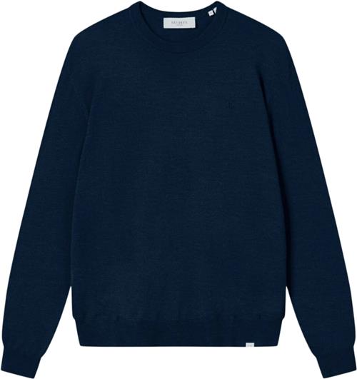 Les Deux Greyson Merino Knit Mand Navy Sweaters Str L Merino - hos Magasin