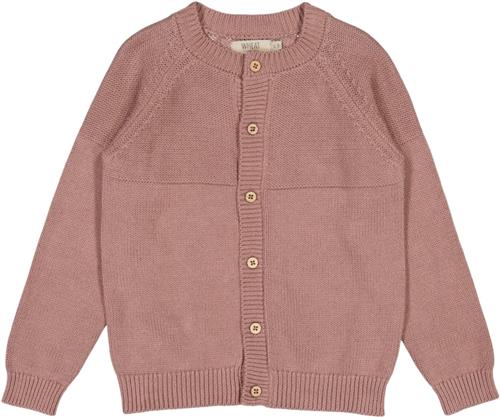 Se Wheat Strik Cardigan Eddy Str 110 / 5 år - Pudder Cardigans Bomuld hos Magasin ved Magasin