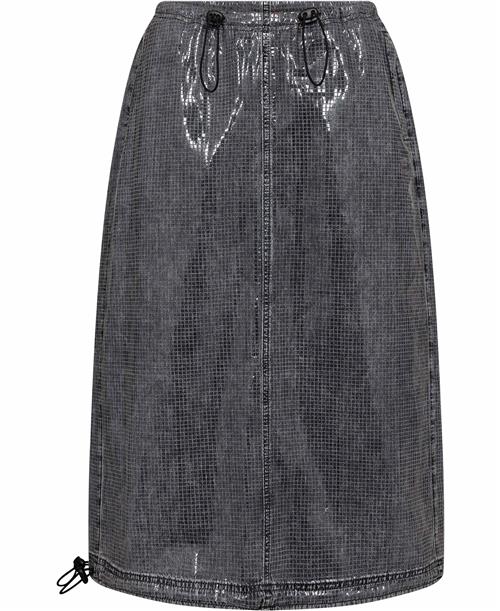 Diesel Demirtow-s Skirt Kvinde 02 Midi Nederdele Str 25 - hos Magasin