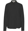 Se A-VIEW Lerke Shirt Kvinde Black Langærmede Skjorter Regular Fit Str 36 - hos Magasin ved Magasin