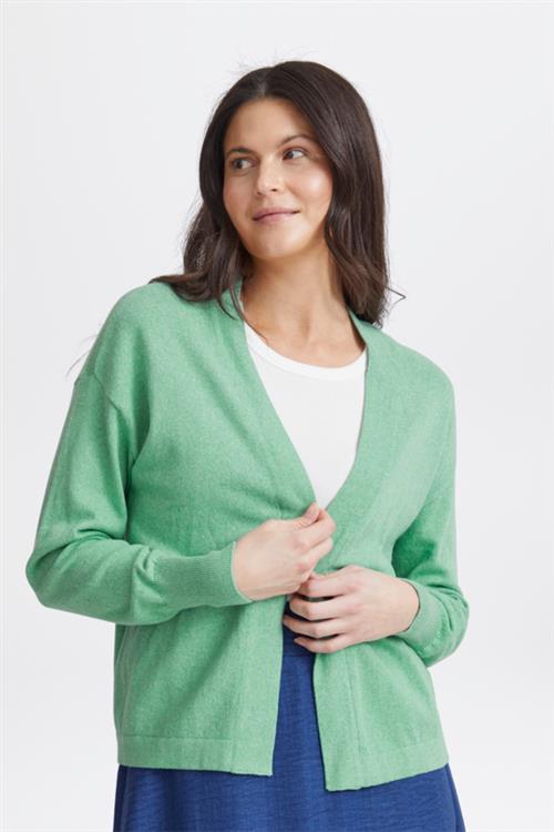 Se Fransa Frsinne CAR 2 Kvinde Malachite Green Cardigans Regular Fit Str S - hos Magasin ved Magasin