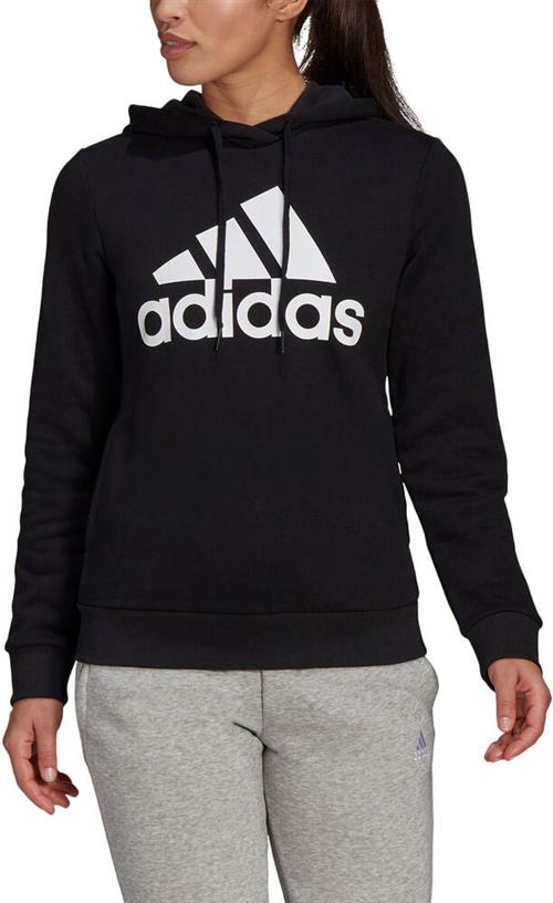 Se adidas Loungewear Essentials Logo Fleece Hættetrøje S - Hættetrøjer & Sweatshirts Bomuld hos Magasin ved Magasin