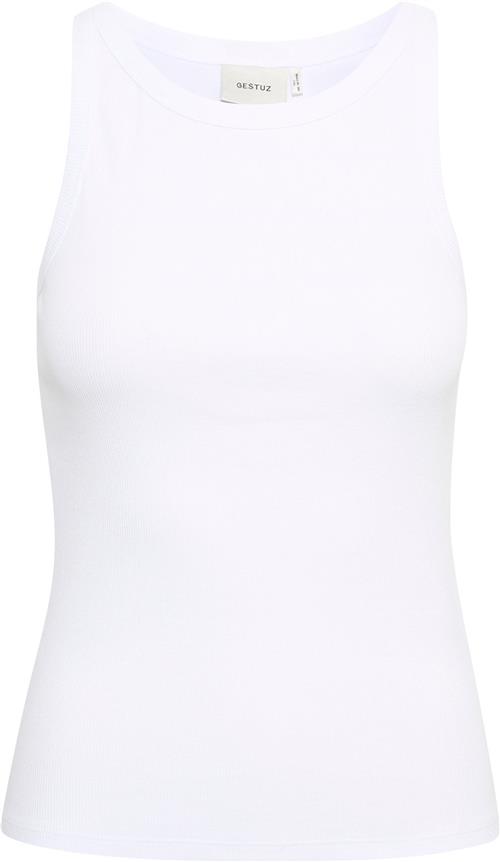 Se Gestuz Drewgz sl top Noos Kvinde Bright White Tanktoppe Str L - hos Magasin ved Magasin