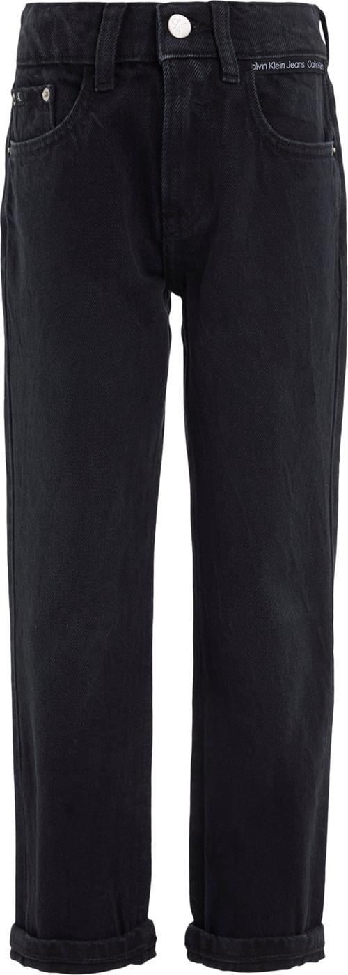 Calvin Klein Black dad Jeans Str 8 år - 1aa Jeans Bomuld hos Magasin