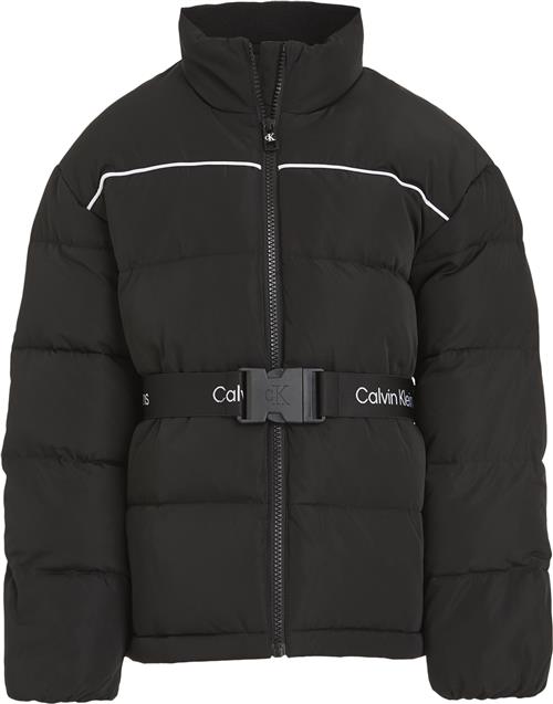 Calvin Klein Jacket With Logo Str 14 år - Beh Vinterjakker Polyester hos Magasin