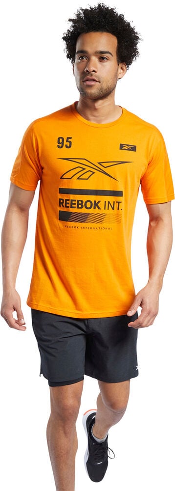 Reebok Speedwick Graphic Move Tshirt M - T-shirts Bomuld hos Magasin